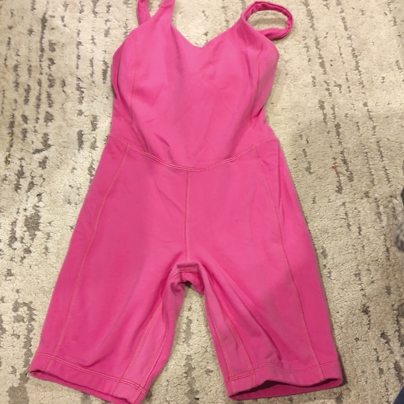Lululemon Align Onesie 8" Sonic Pink - Picture 7 of 8